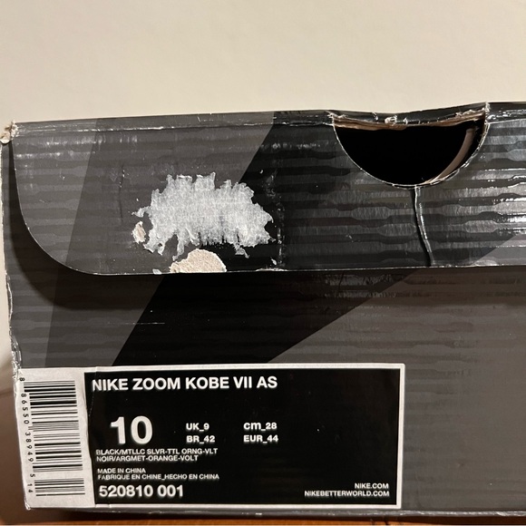 Nike Kobe 7 VII Galaxy All Star 2012 size 10 - Picture 9 of 10